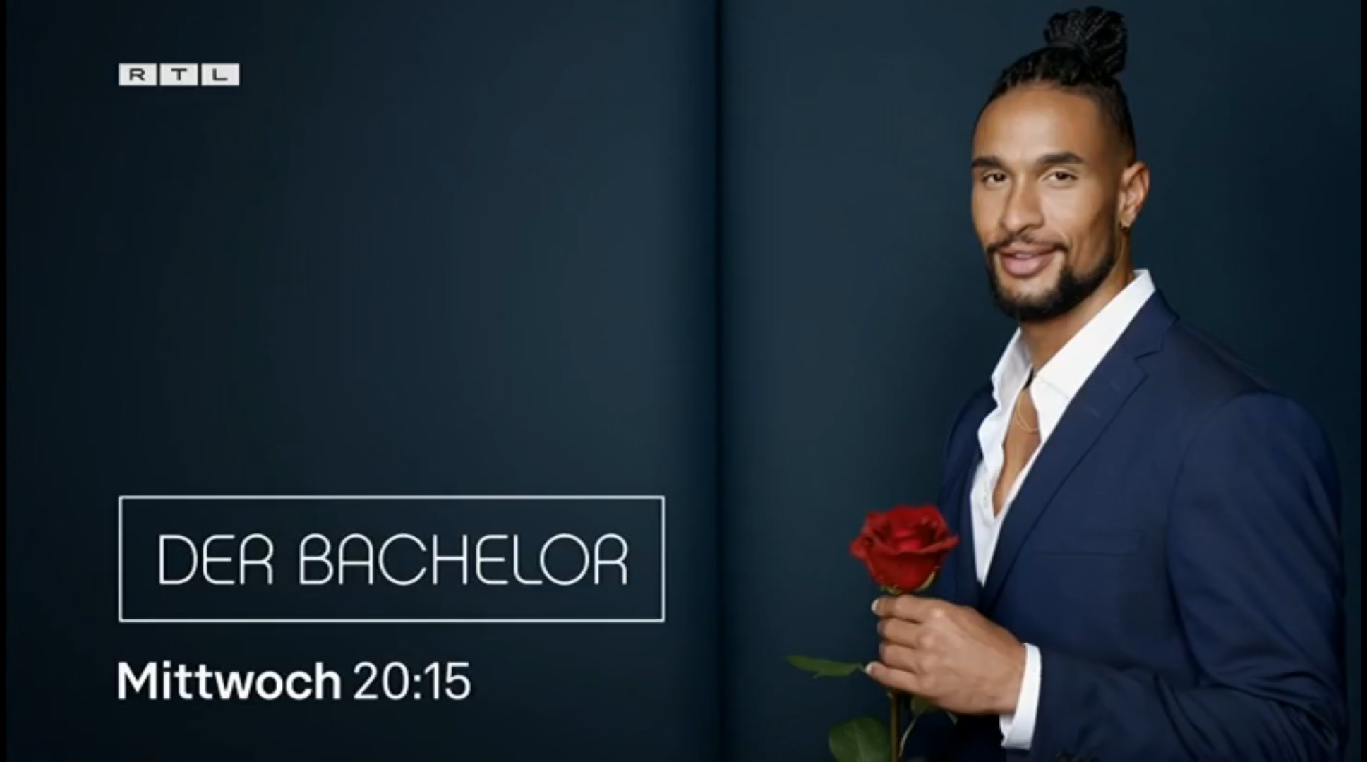 screenshot of Der Bachelor tv commercial